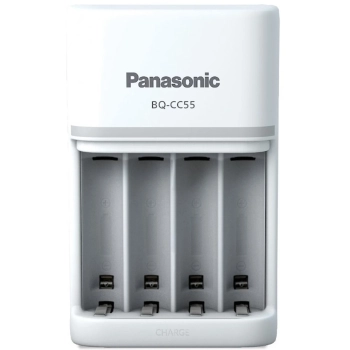 Купити Зарядний пристрій Panasonic Smart-Quick Charger для АА/ААА акумуляторів (BQ-CC55E) - фото 1