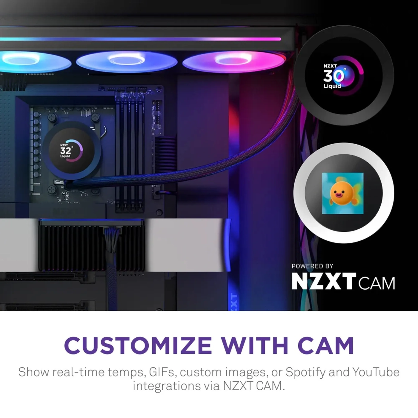 Купити Система водяного охолодження NZXT Kraken Plus 360 RGB V2 Black (RL-KR360-B2) - фото 7