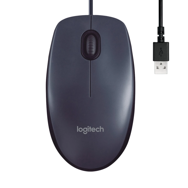 Купить Мышь Logitech B100 USB Black - фото 4