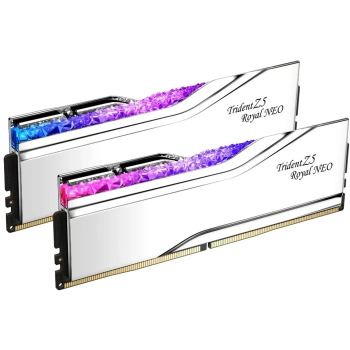 Купить Модуль памяти G.Skill Trident Z5 Royal Neo Silver DDR5-6000 32GB (2x16GB) (F5-6000J2636H16GX2-TR5NS) - фото 1