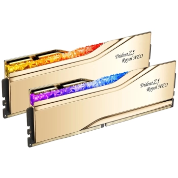 Купить Модуль памяти G.Skill Trident Z5 Royal Neo Gold DDR5-6400 32GB (2x16GB) (F5-6400J3039G16GX2-TR5NG) - фото 1
