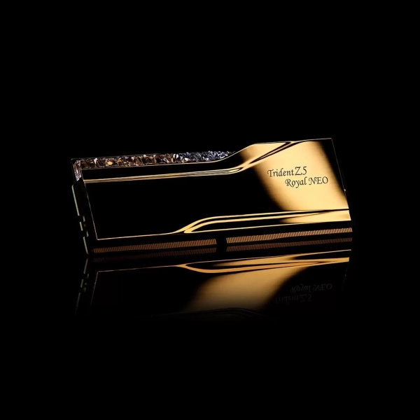 Купить Модуль памяти G.Skill Trident Z5 Royal Neo Gold DDR5-6400 32GB (2x16GB) (F5-6400J3039G16GX2-TR5NG) - фото 5