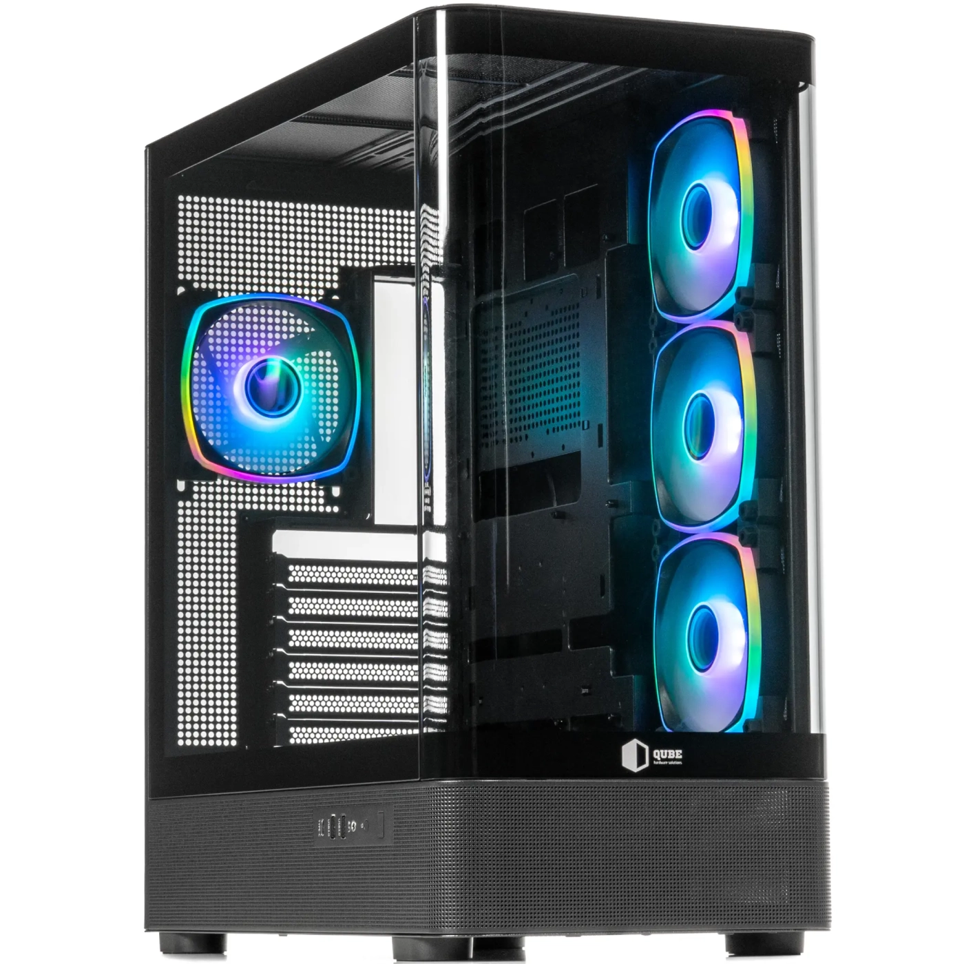 Купити Корпус QUBE MASTERFORCE Black (MASTERFORCE_GBNU3) - фото 1