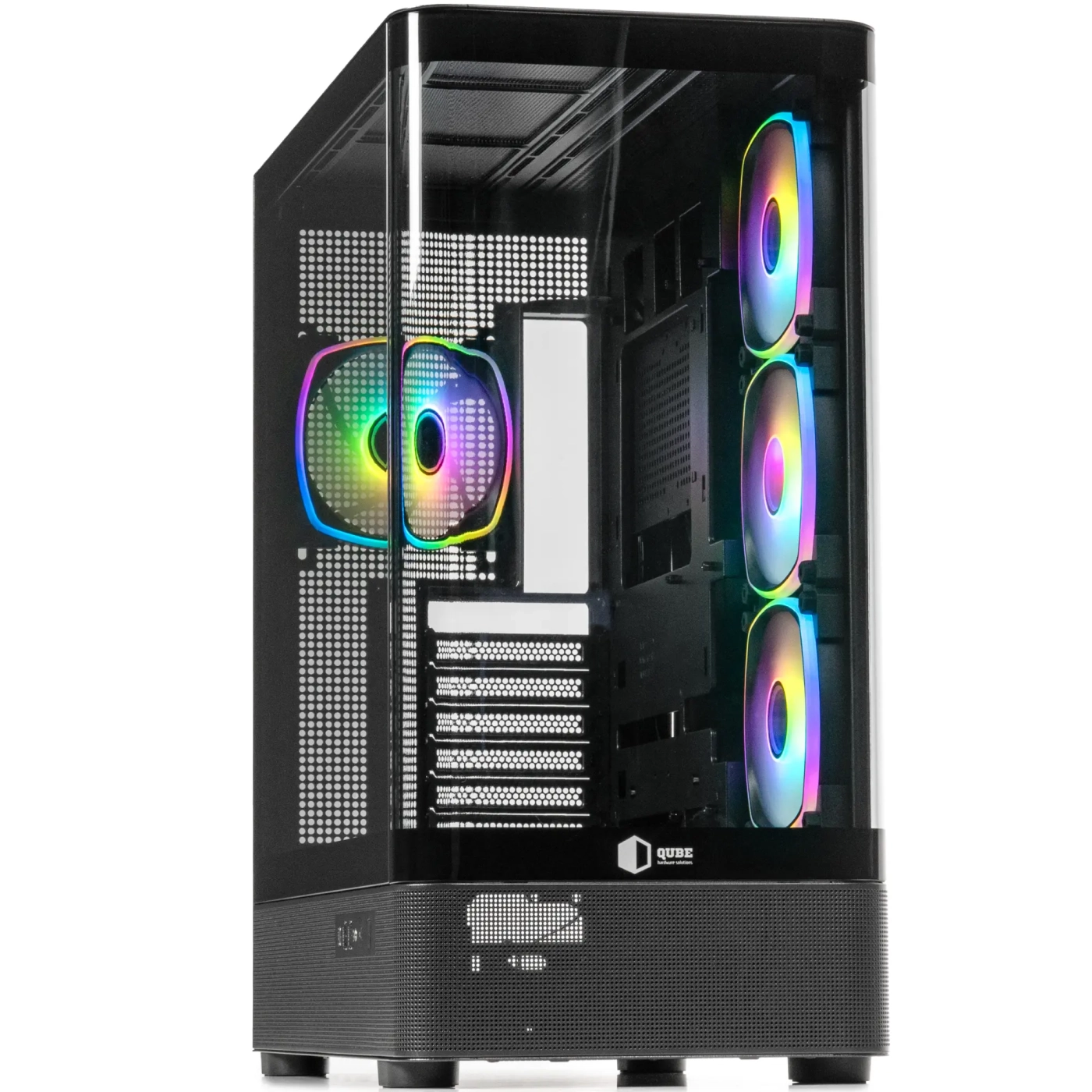 Купити Корпус QUBE MASTERFORCE Black (MASTERFORCE_GBNU3) - фото 2