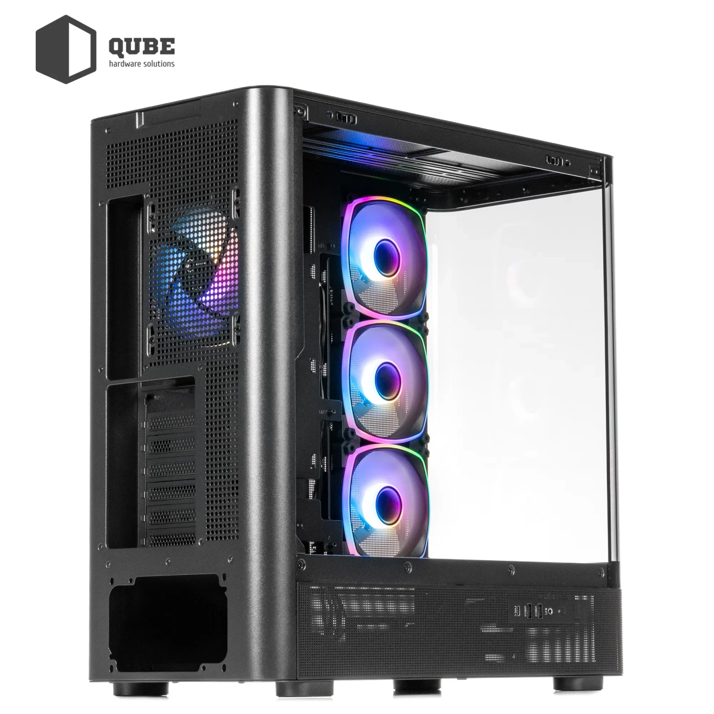 Купити Корпус QUBE MASTERFORCE Black (MASTERFORCE_GBNU3) - фото 11
