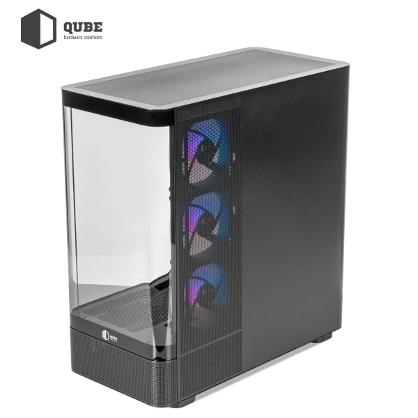 Купити Корпус QUBE MASTERFORCE Black (MASTERFORCE_GBNU3) - фото 14