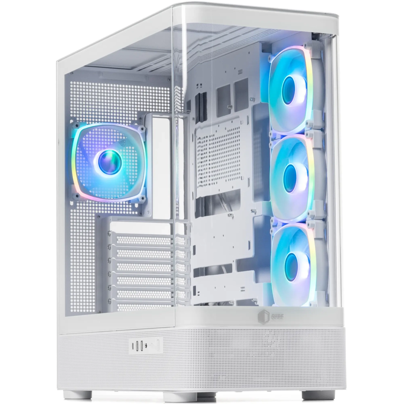 Купити Корпус QUBE MASTERFORCE White (MASTERFORCE_GWNU3) - фото 2