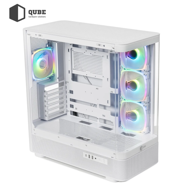 Купити Корпус QUBE MASTERFORCE White (MASTERFORCE_GWNU3) - фото 8