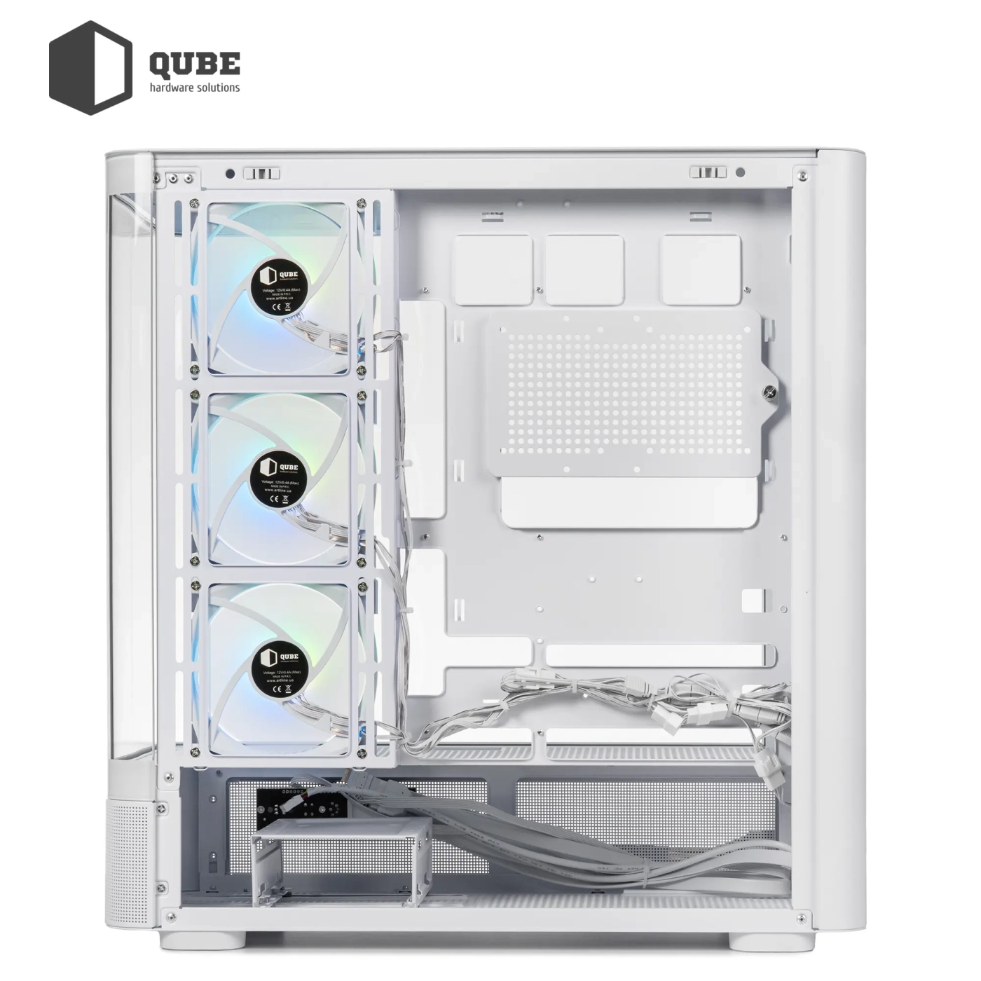Купити Корпус QUBE MASTERFORCE White (MASTERFORCE_GWNU3) - фото 15