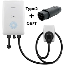 Купить Зарядная станция для электромобиля Sungrow AC007E-01 Type2 7kW 32A 1-Ph + переходник GB/T - фото 2