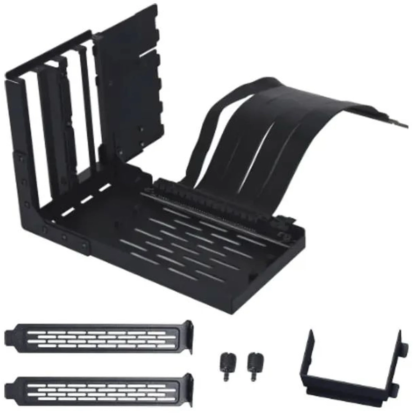 Купити Вертикальний тримач відеокарти (Брекет) Lian Li Vertical GPU Bracket Kit Black (G89.VG4-4-V2X.00) - фото 2