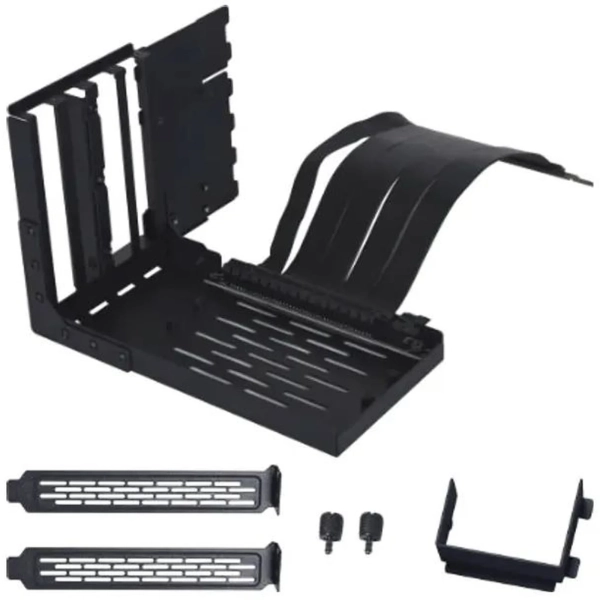 Купити Вертикальний тримач відеокарти (Брекет) Lian Li Vertical GPU Bracket Kit Black (G89.VG4-4-V2X.00) - фото 2