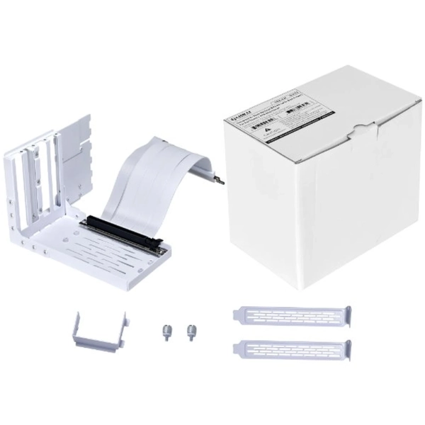 Купити Вертикальний тримач відеокарти (Брекет) Lian Li Vertical GPU Bracket Kit White (G89.VG4-4-V2W.00) - фото 2