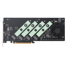Купити Плата-адаптер ASUS PCIe Hyper M.2 X16 PCIe 5.0 Expansion Card GEN 5 (90MC0CY0-M0EAY0) - фото 2