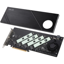Купити Плата-адаптер ASUS PCIe Hyper M.2 X16 PCIe 5.0 Expansion Card GEN 5 (90MC0CY0-M0EAY0) - фото 3