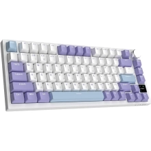 Купить Клавиатура Ajazz AK820 Pro RGB Gift Switch Wireless With Screen (AK820PRO-G-PWB) - фото 4
