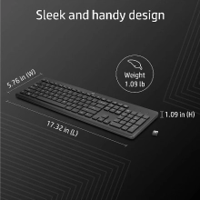 Купити Клавіатура HP 230 Wireless Black (3L1E7AA) - фото 5