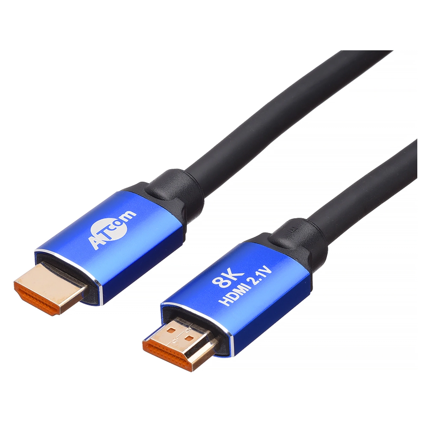 Купить Кабель ATcom HDMI-HDMI VER2.1, Real 8K 48Gbps, 8K@60Hz/4K@120Hz, 5m (88855) - фото 1