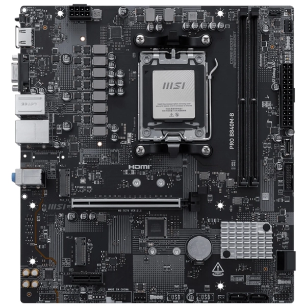 Купить Материнская плата MSI Pro B840M-B - фото 1