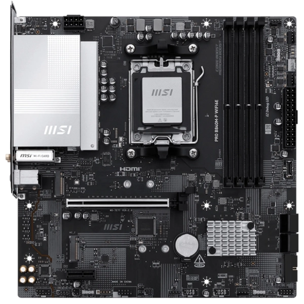 Купити Материнська плата MSI Pro B840M-P WiFi6E - фото 1