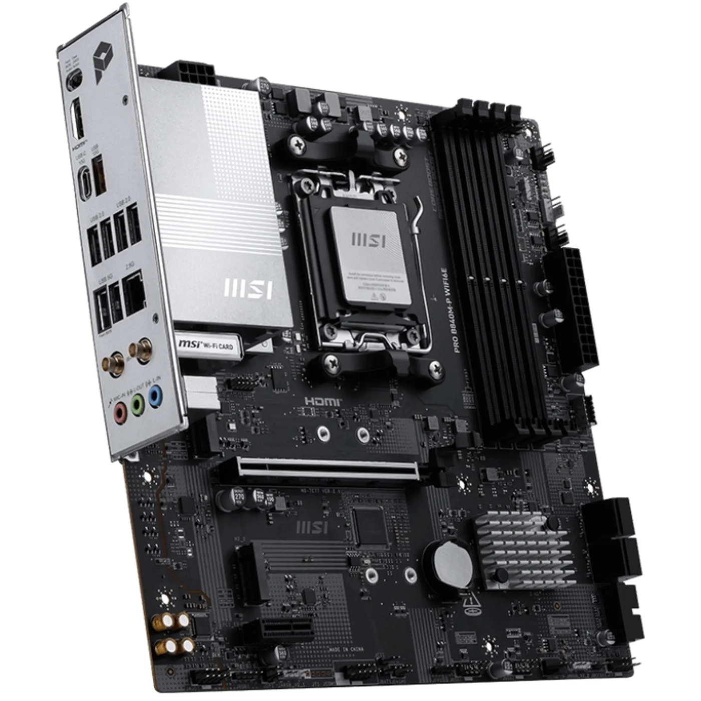 Купити Материнська плата MSI Pro B840M-P WiFi6E - фото 2