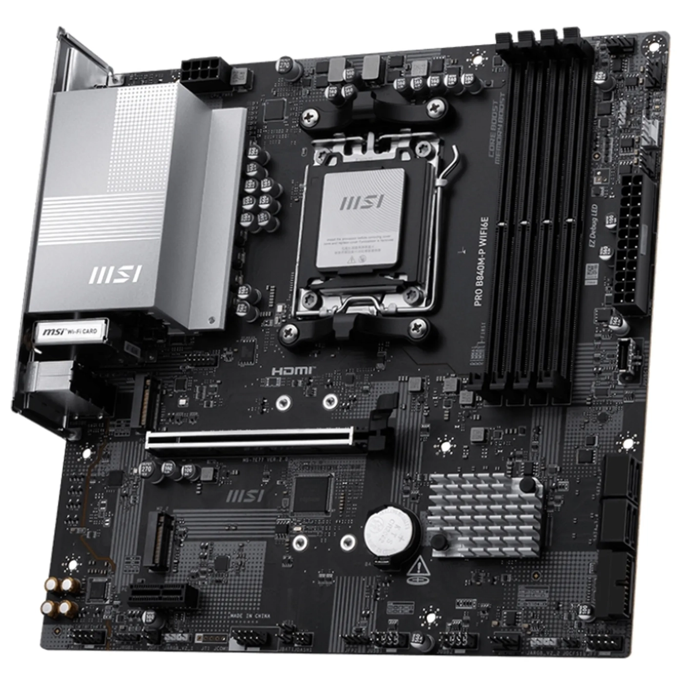 Купити Материнська плата MSI Pro B840M-P WiFi6E - фото 3