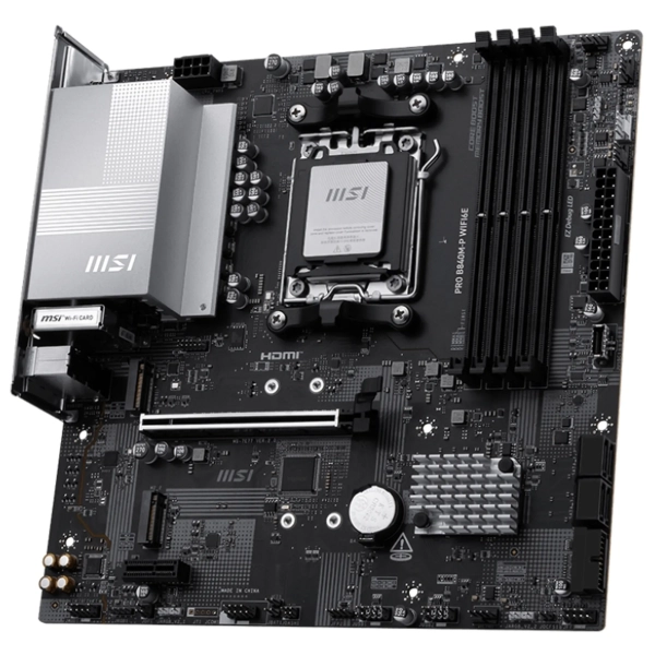 Купити Материнська плата MSI Pro B840M-P WiFi6E - фото 3