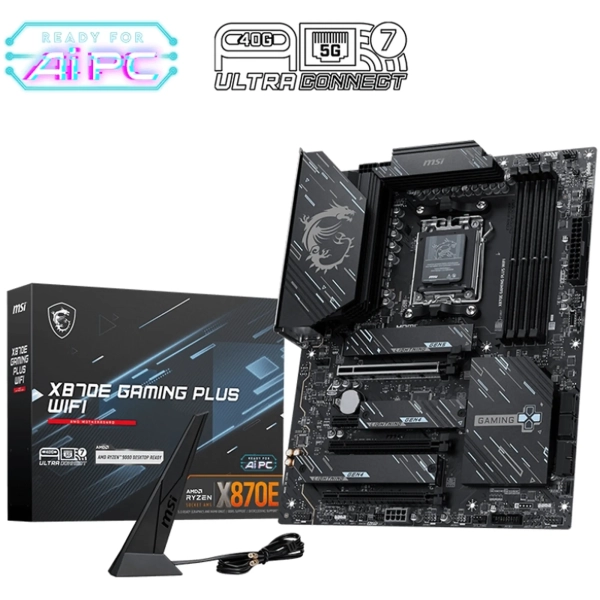 Купити Материнська плата MSI X870E Gaming Plus WiFi - фото 5