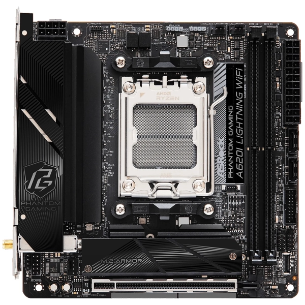 Купить Материнская плата ASRock A620I Lightning WiFi - фото 1