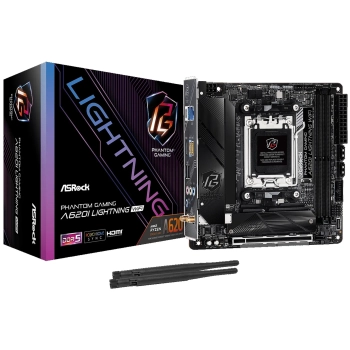Купити Материнська плата ASRock A620I Lightning WiFi - фото 1