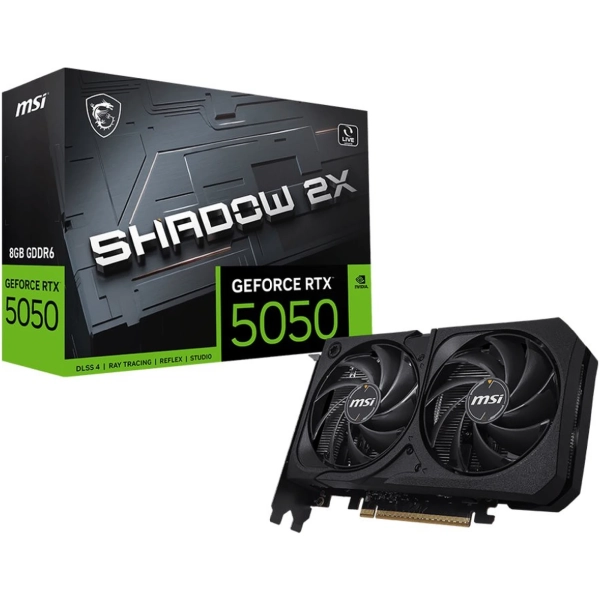 Купити Відеокарта MSI Nvidia GeForce RTX 5050 SHADOW 2X 8GB (G5050-8S2) - фото 5
