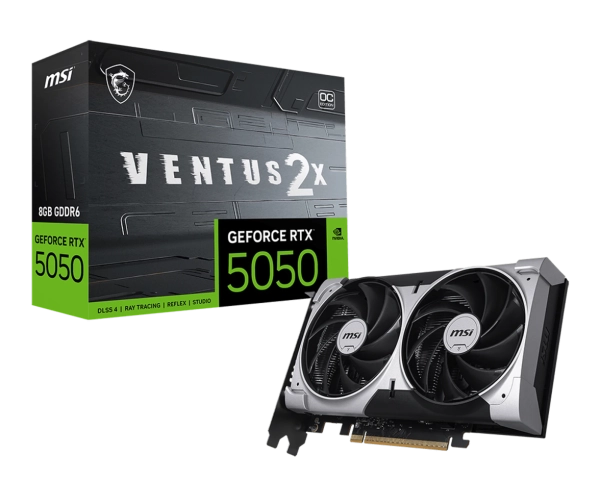 Купить Видеокарта MSI Nvidia GeForce RTX 5050 VENTUS 2X OC 8GB (G5050-8V2C) - фото 5