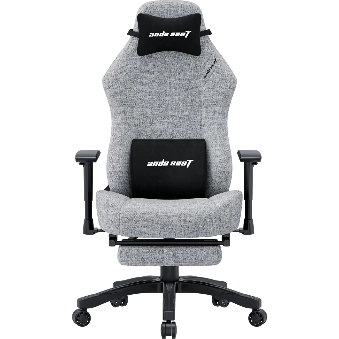 Купити Крісло для геймерів Anda Seat Luna Pro Gray Fabric Size L (AD18T-44-G-F) - фото 1