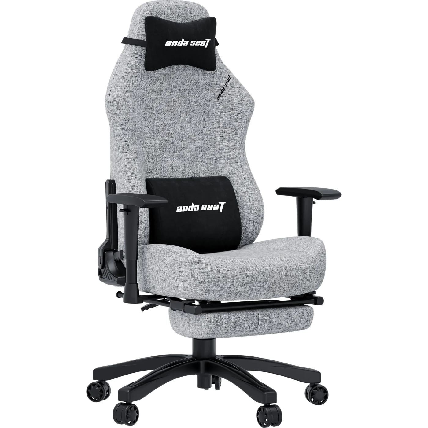 Купити Крісло для геймерів Anda Seat Luna Pro Gray Fabric Size L (AD18T-44-G-F) - фото 3