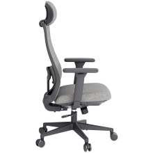 Купити Крісло офісне Officepro Wave OC599-B-DG-DG Black/Dark Gray - фото 4