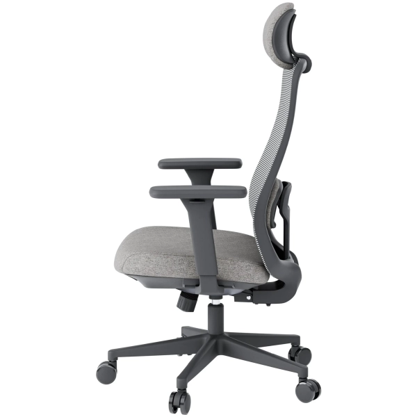 Купити Крісло офісне Officepro Wave OC599-B-DG-DG Black/Dark Gray - фото 5
