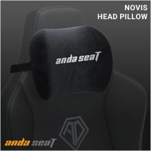 Купити Подушка для ігрового крісла Anda Seat Novis Head Pillow Black (AC-TZ-AD23-B-F-J) - фото 2