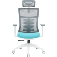 Купити Крісло офісне Officepro Balance OC550-W-DG-BL White/Dark Gray/Blue - фото 1