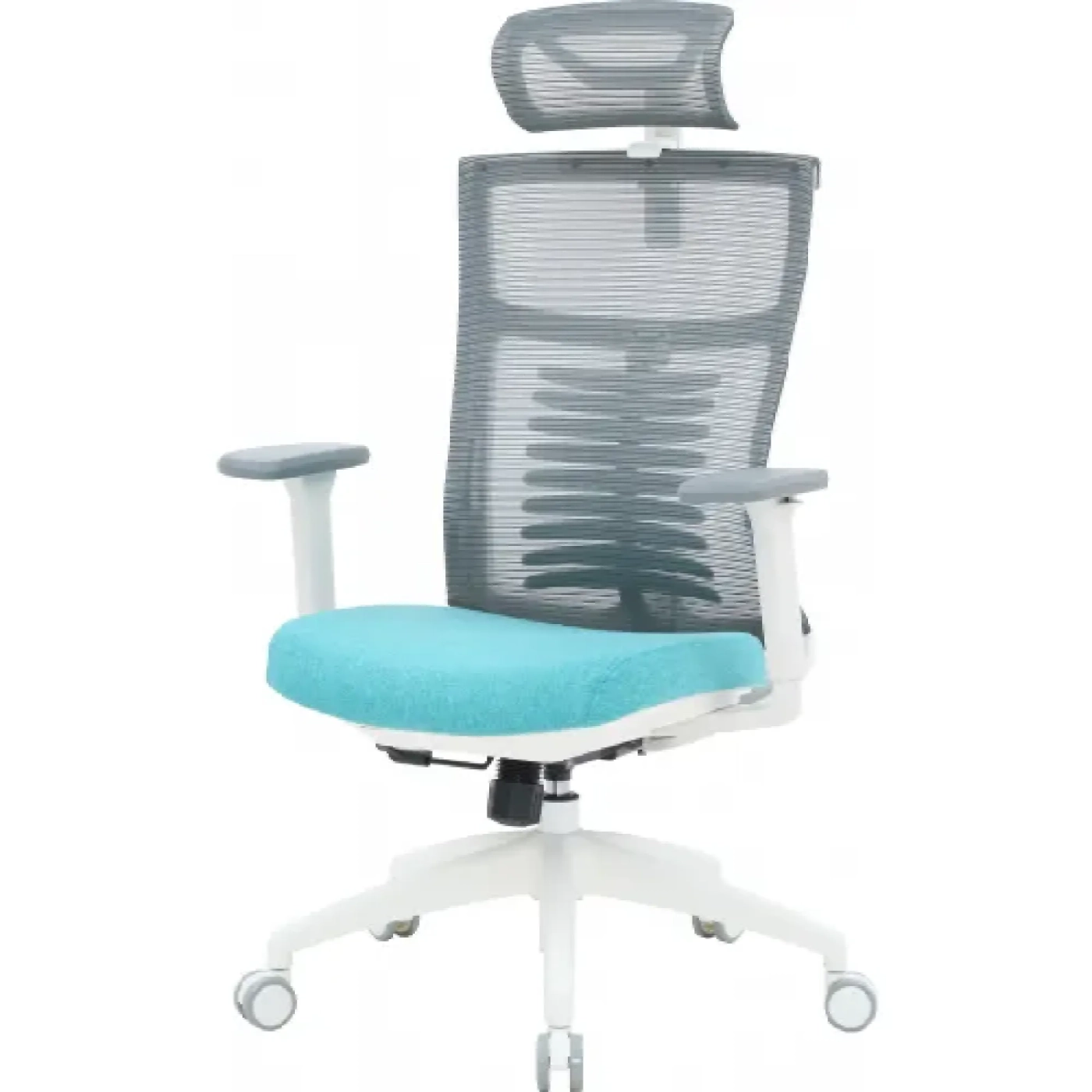 Купити Крісло офісне Officepro Balance OC550-W-DG-BL White/Dark Gray/Blue - фото 2