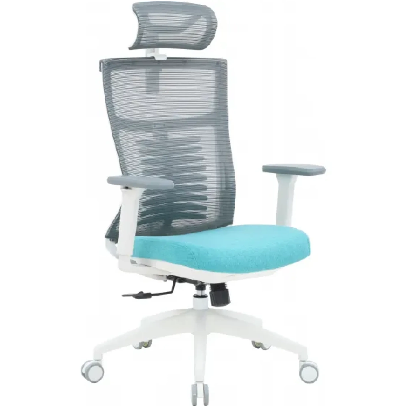 Купити Крісло офісне Officepro Balance OC550-W-DG-BL White/Dark Gray/Blue - фото 3