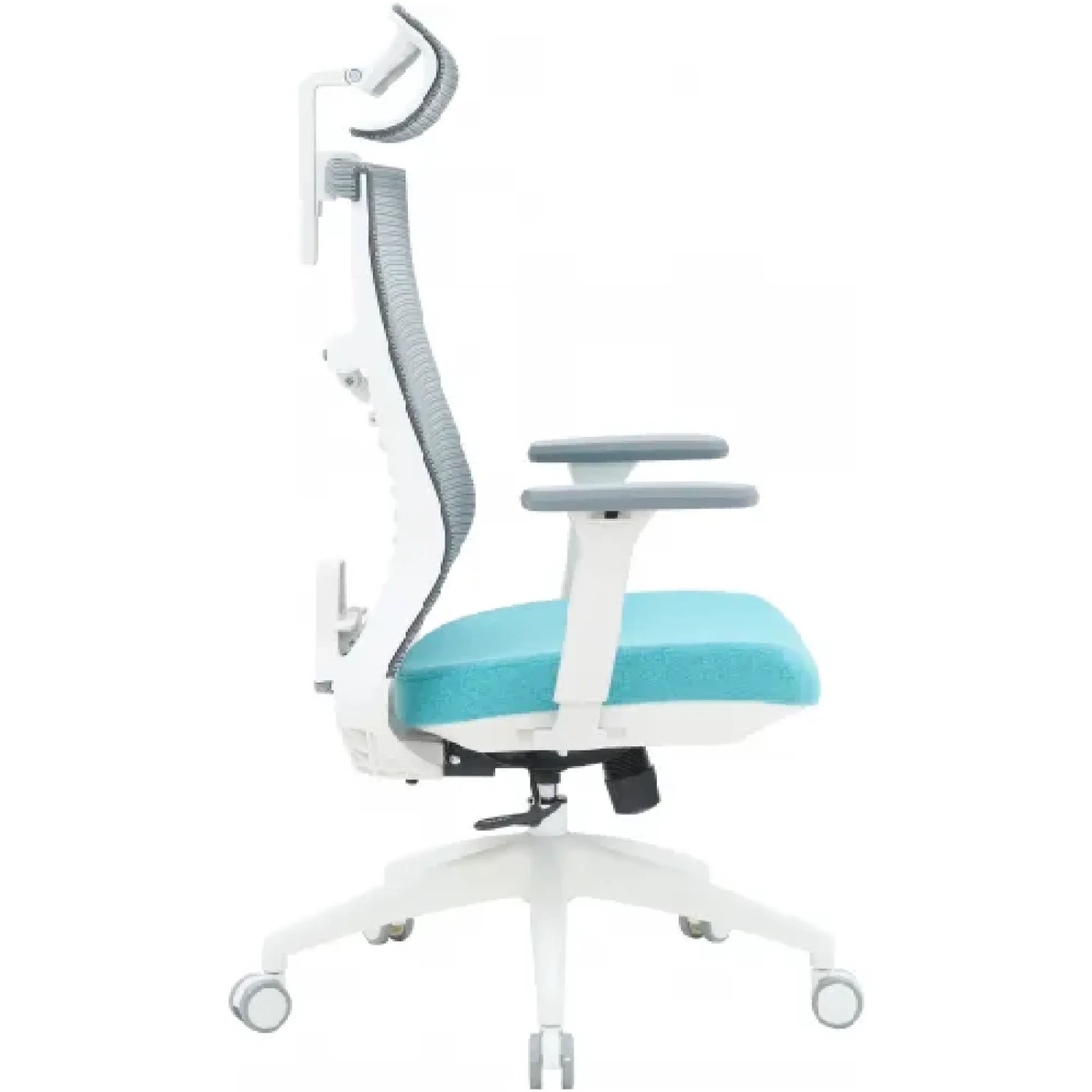 Купити Крісло офісне Officepro Balance OC550-W-DG-BL White/Dark Gray/Blue - фото 4