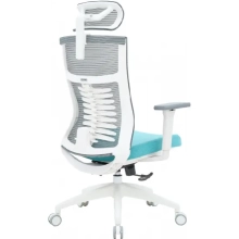 Купити Крісло офісне Officepro Balance OC550-W-DG-BL White/Dark Gray/Blue - фото 5