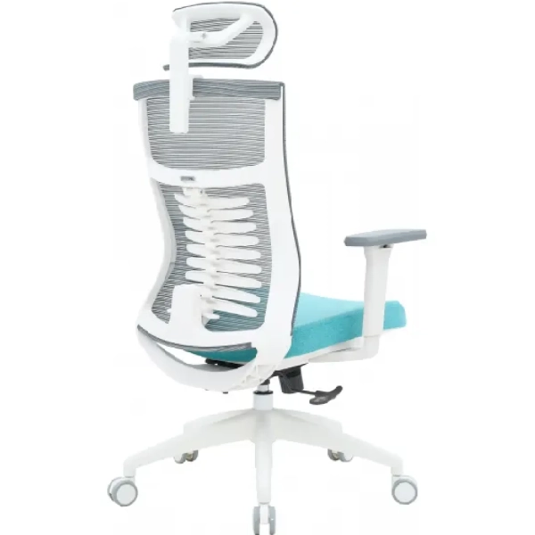 Купити Крісло офісне Officepro Balance OC550-W-DG-BL White/Dark Gray/Blue - фото 5