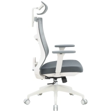 Купити Крісло офісне Officepro Balance OC550-W-DG-DG White/Dark Gray - фото 4