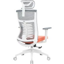Купити Крісло офісне Officepro Balance OC550-W-DG-OR White/Dark Gray/Orange - фото 5