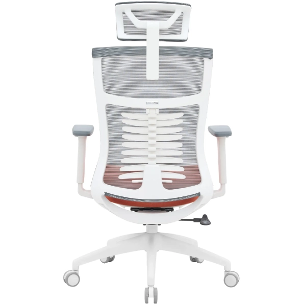 Купити Крісло офісне Officepro Balance OC550-W-DG-OR White/Dark Gray/Orange - фото 6