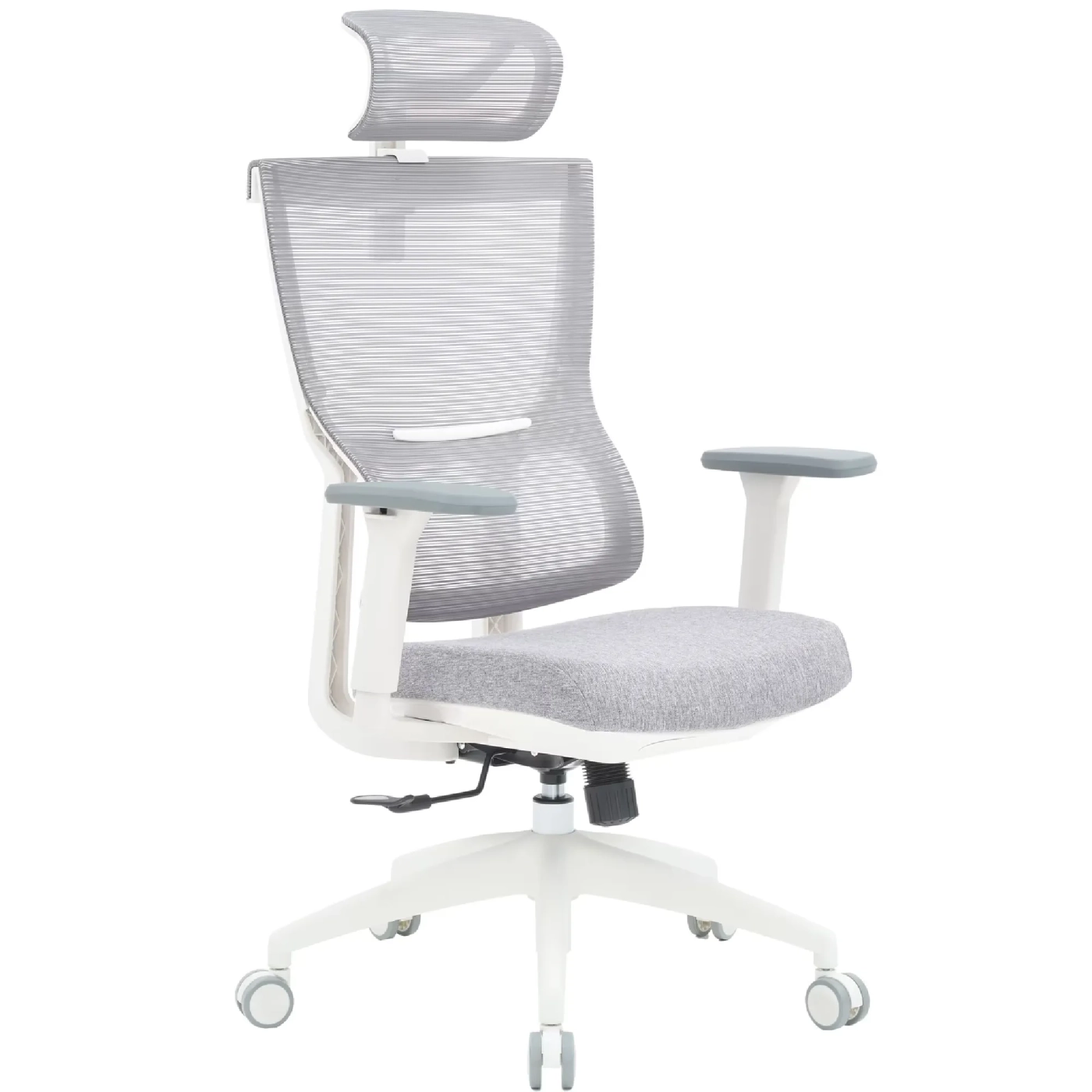 Купить Кресло офисное Officepro Elegant OC600-W-LG-LG White/Light Gray - фото 2