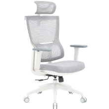 Купить Кресло офисное Officepro Elegant OC600-W-LG-LG White/Light Gray - фото 2