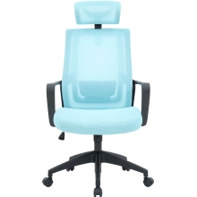 Купить Кресло офисное Officepro Harmony OC310-B-BL-BL Black/Blue - фото 1