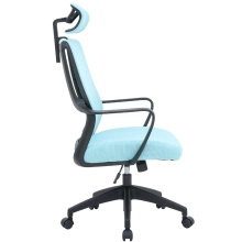 Купить Кресло офисное Officepro Harmony OC310-B-BL-BL Black/Blue - фото 4